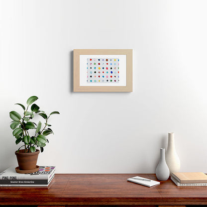 Infinite Polka Daubs Framed Art Print Gallery Image 62
