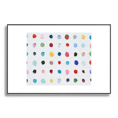 Infinite Polka Daubs Framed Art Print Gallery Image 117