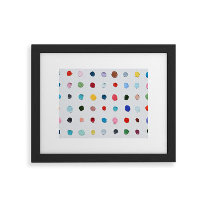 Infinite Polka Daubs Framed Art Print Gallery Image 40