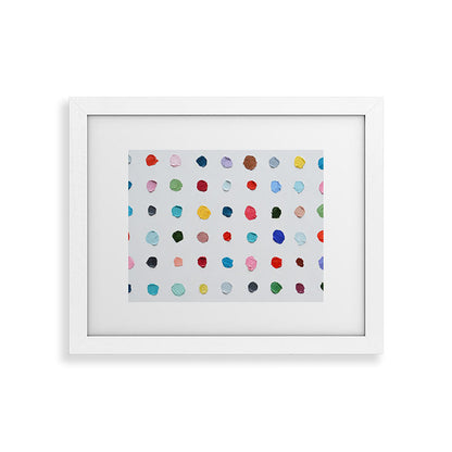Infinite Polka Daubs Framed Art Print Gallery Image 74