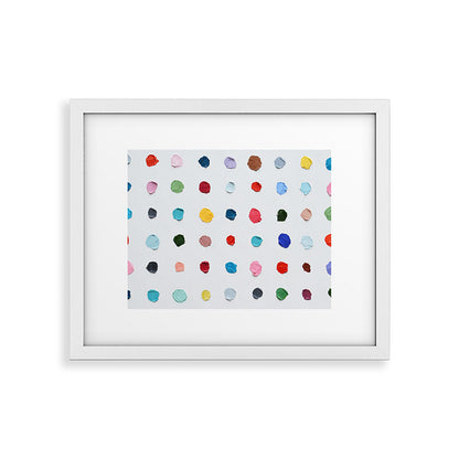 Infinite Polka Daubs Framed Art Print Gallery Image 34