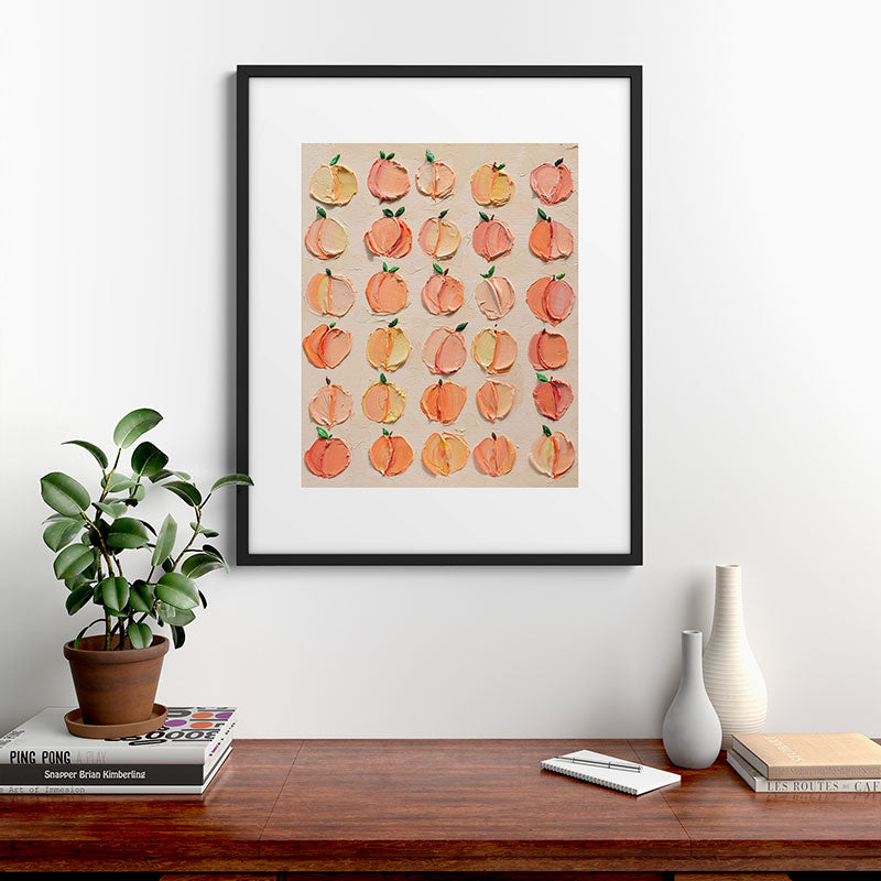 Peachy Keen Framed Art Print Gallery Image 9