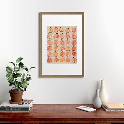 Peachy Keen Framed Art Print Gallery Image 56