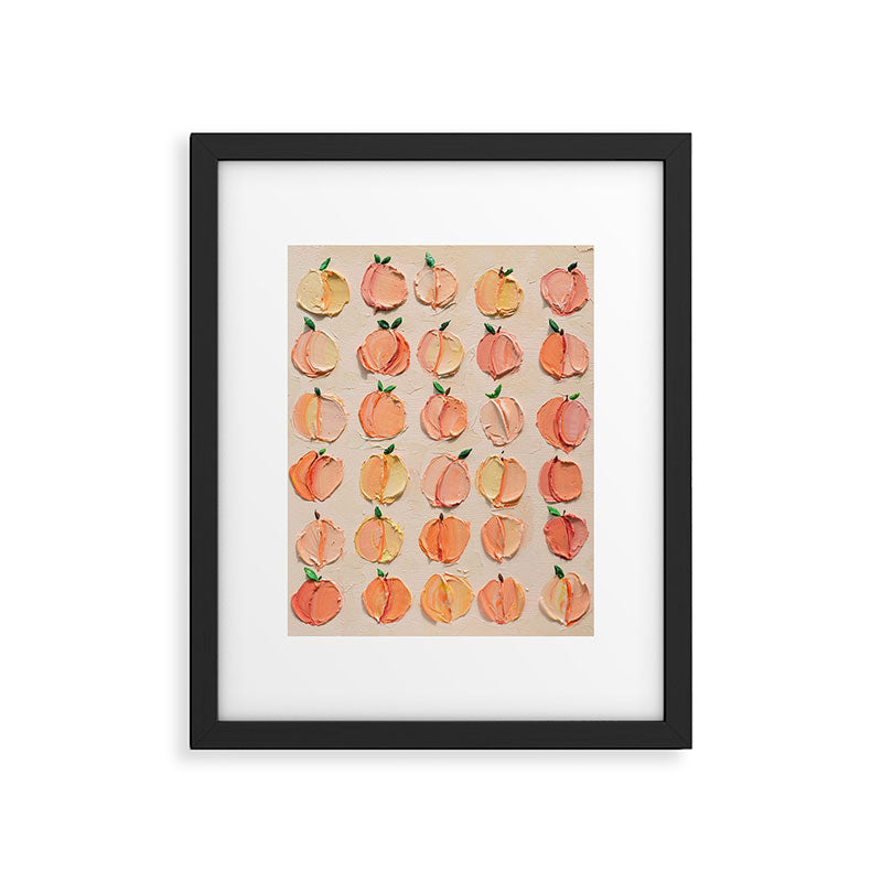 Peachy Keen Framed Art Print Gallery Image 6