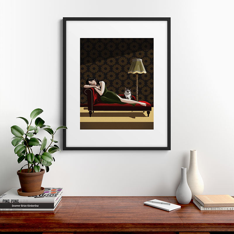 Sunbeam Daydream Framed Art Print Gallery Image 9