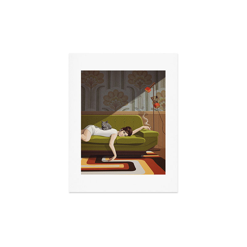Waiting Game Art Print Gallery Image 3