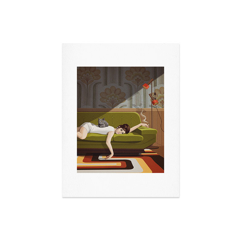 Waiting Game Art Print Gallery Image 6