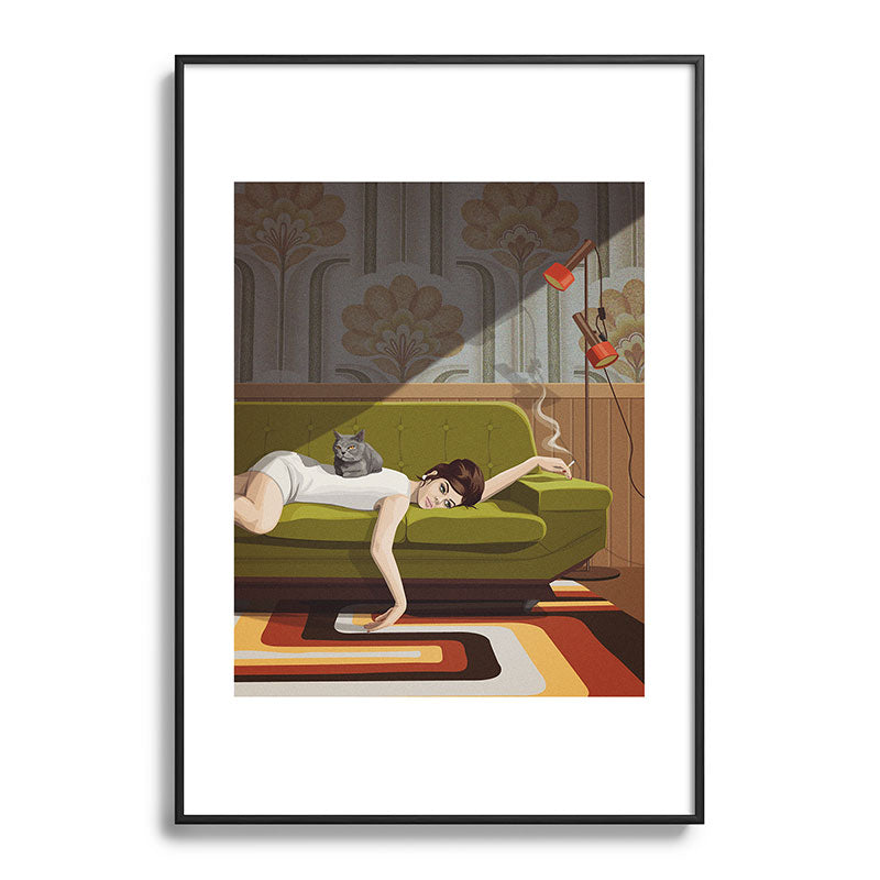 Waiting Game Framed Art Print Gallery Image 83