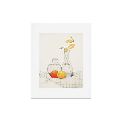 Minimalist Citrus Still Life Fine Art Art Print Gallery Image 4