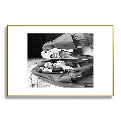 Nuns smoking black and white photograph - photography - photographs portrait for home and wall decor Framed Art Print Gallery Image 127
