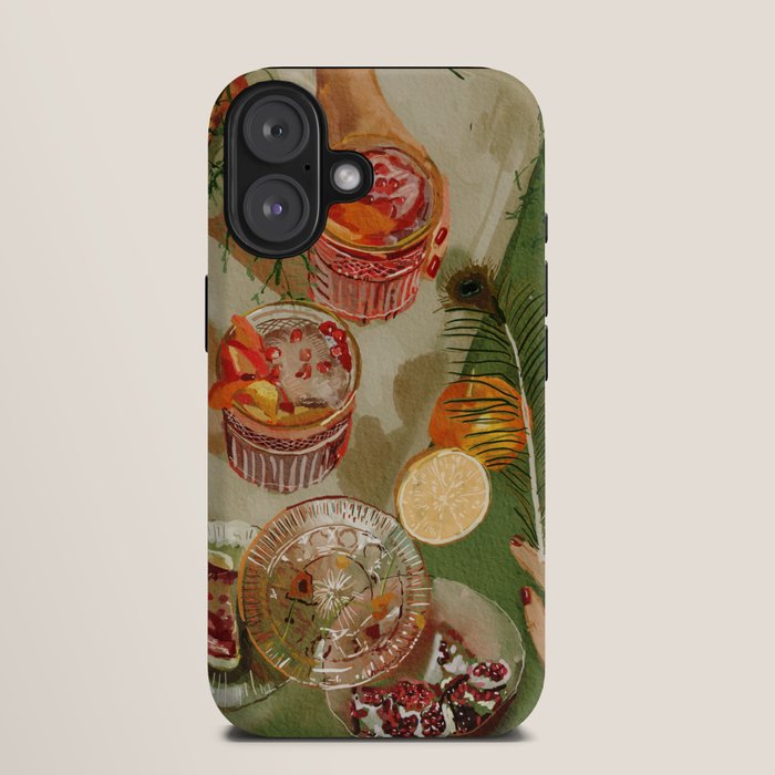 The magic of pomegranate cocktails iPhone Case Gallery Image 9