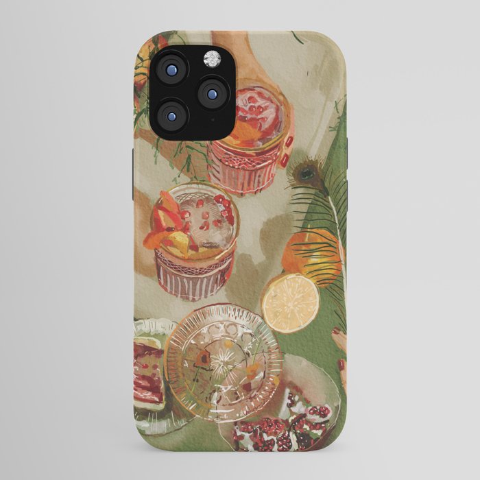 The magic of pomegranate cocktails iPhone Case Gallery Image 43