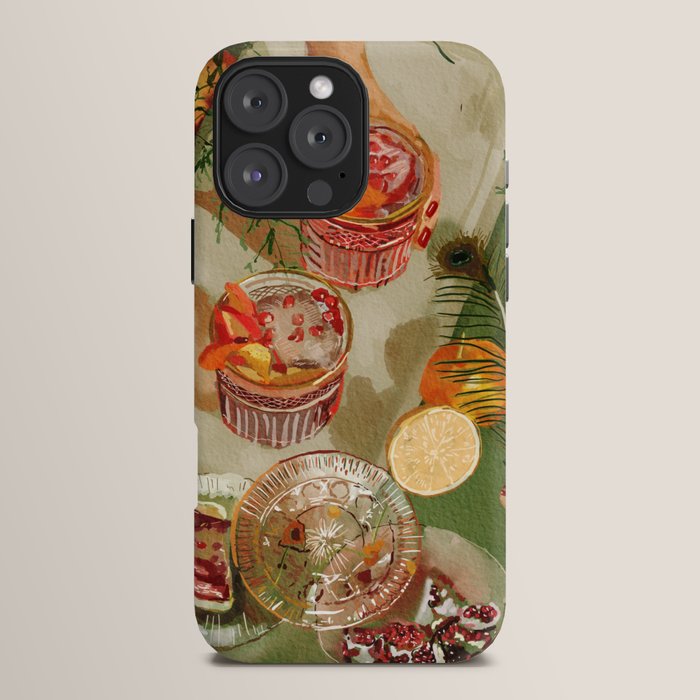 The magic of pomegranate cocktails iPhone Case Gallery Image 16