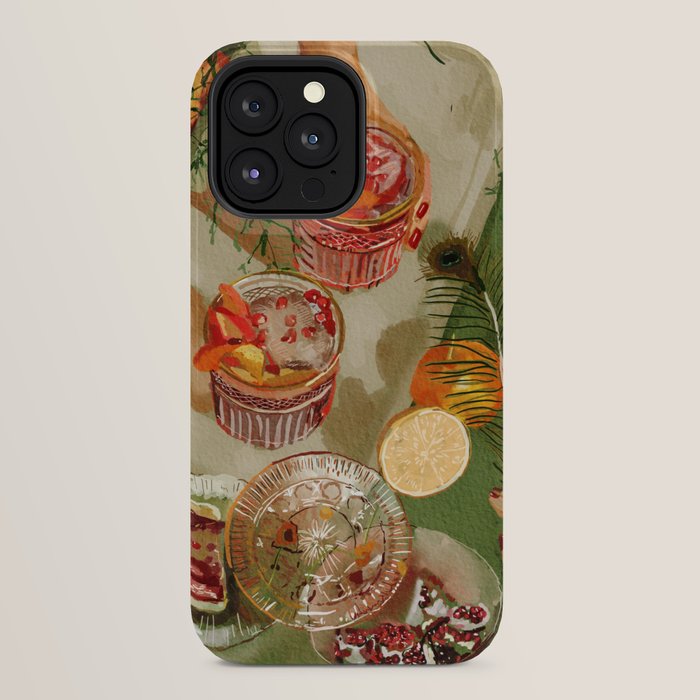 The magic of pomegranate cocktails iPhone Case Gallery Image 24