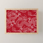 Lunar Year White Dragon Mini Art Print Gallery Image 1