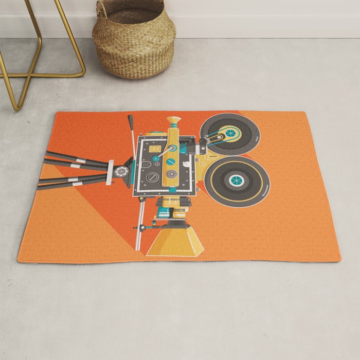 Cine Orange Lens Rug Gallery Image 1