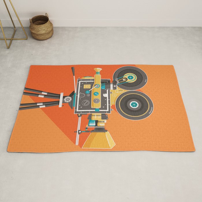 Cine Orange Lens Rug Gallery Image 2