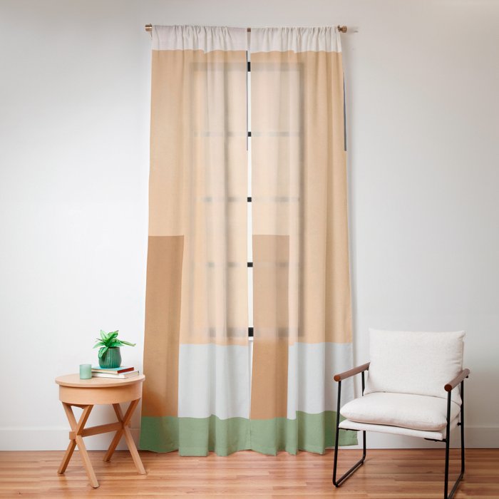 Geometric Abstract 114 Window Curtain Gallery Image 12