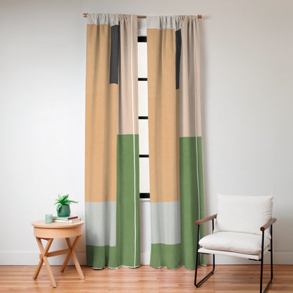 Geometric Abstract 114 Window Curtain Gallery Image 8