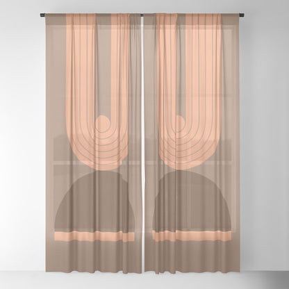 Abstraction_Balance_Round_Bohemian_Shape_Minimalism_001 Window Curtain Gallery Image 18
