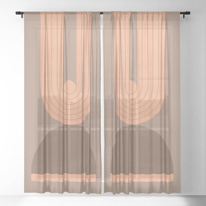 Abstraction_Balance_Round_Bohemian_Shape_Minimalism_001 Window Curtain Gallery Image 21