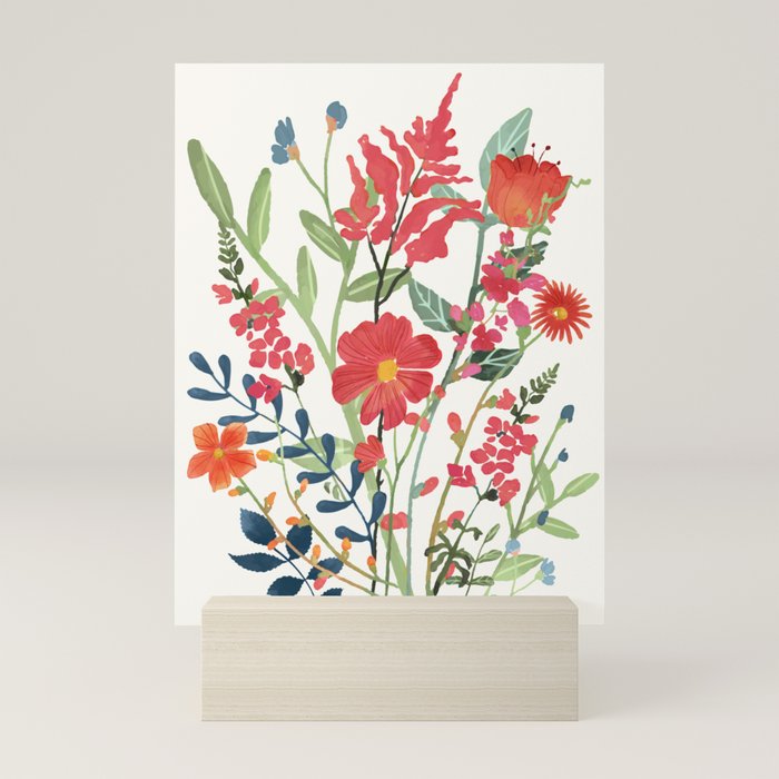 Beautiful Flowers Mini Art Print Gallery Image 5