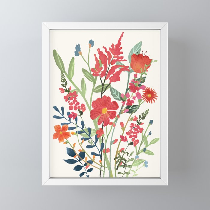 Beautiful Flowers Mini Art Print Gallery Image 4