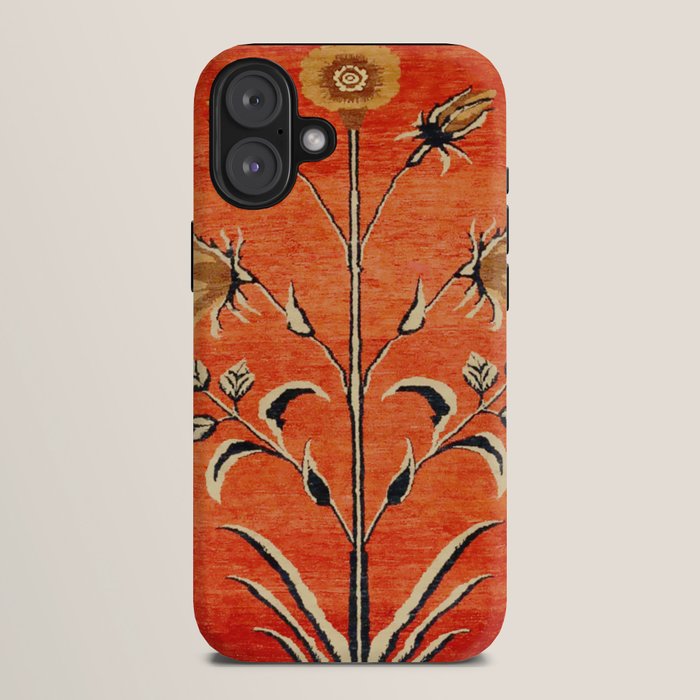 Vintage Floral Persian Rug Print iPhone Case Gallery Image 10