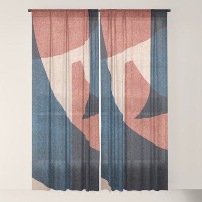 ABSTRACT ALPHABET / Gothic C Window Curtain Gallery Image 22