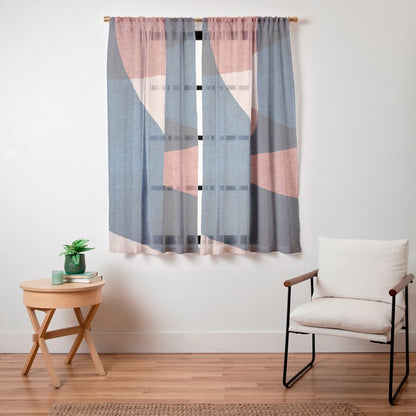 ABSTRACT ALPHABET / Gothic C Window Curtain Gallery Image 23