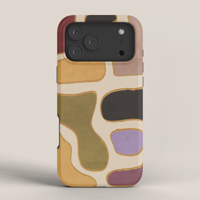 Modern Abstract Minimal Shapes 123 iPhone Case Gallery Image 4