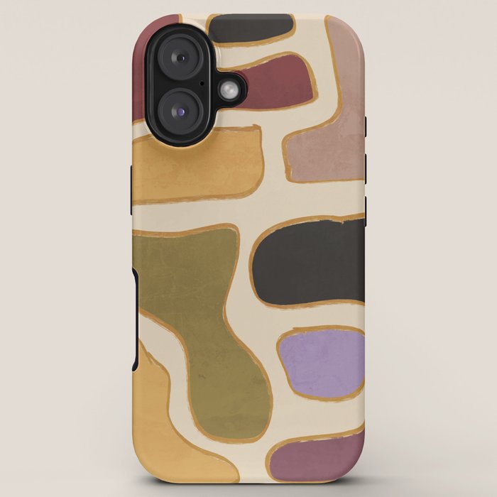 Modern Abstract Minimal Shapes 123 iPhone Case Gallery Image 5
