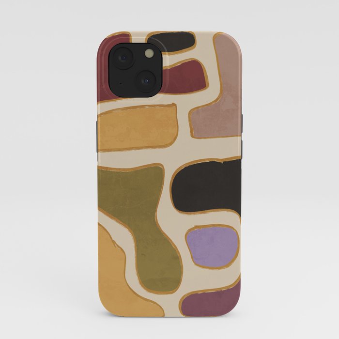 Modern Abstract Minimal Shapes 123 iPhone Case Gallery Image 37