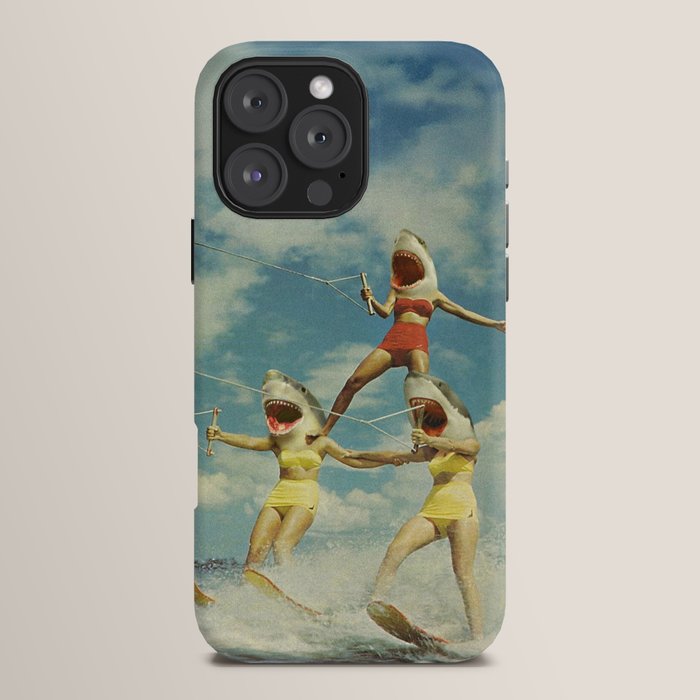 On Evil Beach - Shark Attack iPhone Case Gallery Image 16