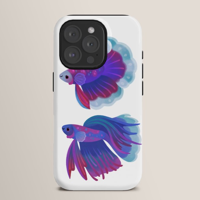 Blue Betta iPhone Case Gallery Image 15