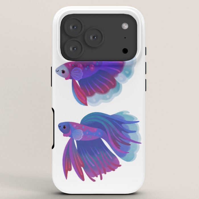 Blue Betta iPhone Case Gallery Image 7