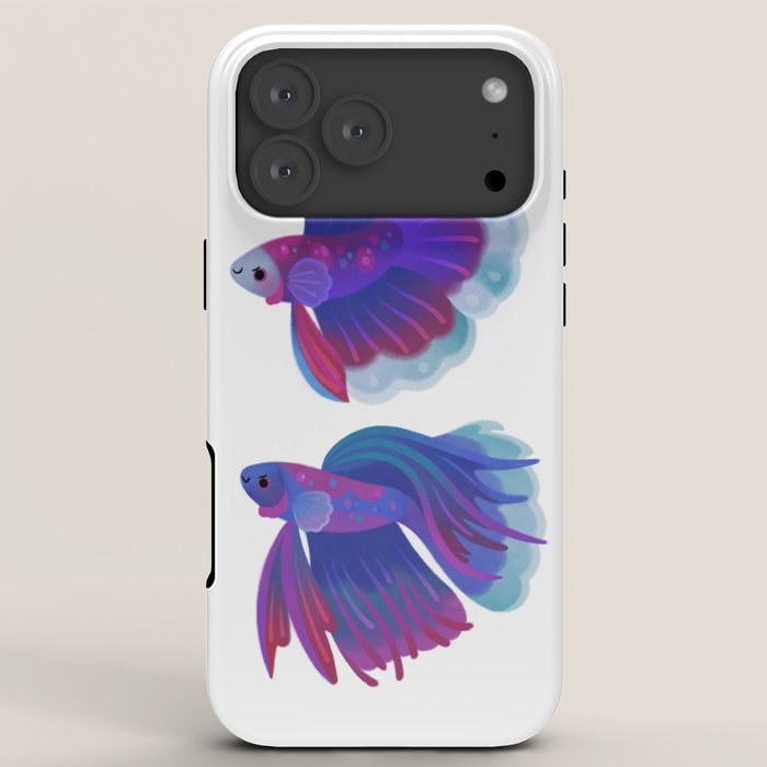 Blue Betta iPhone Case Gallery Image 8