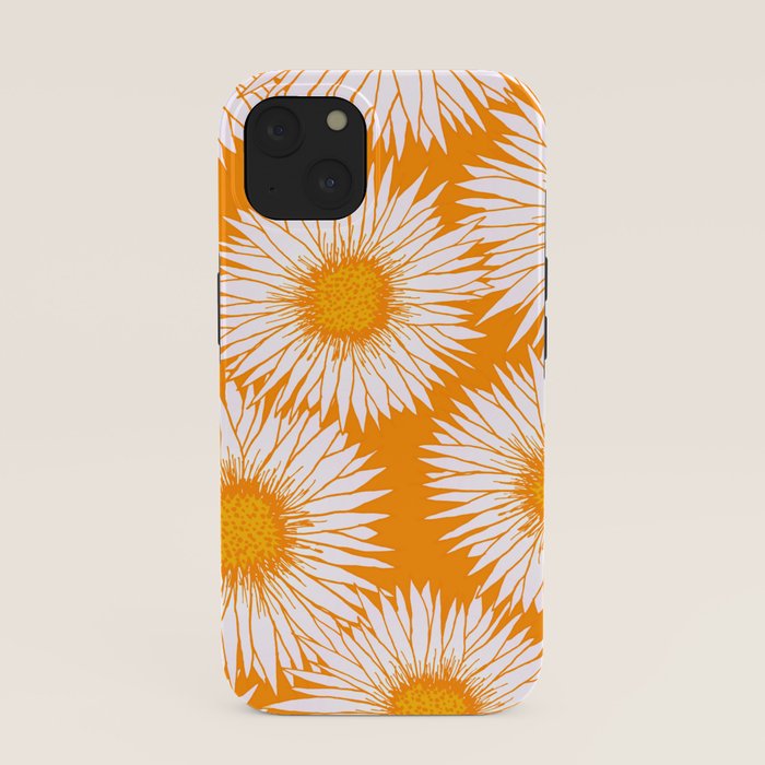 Orange and White Sunflowers iPhone Case Gallery Image 37