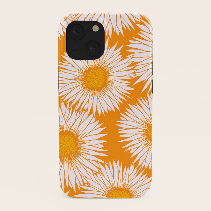 Orange and White Sunflowers iPhone Case Gallery Image 38