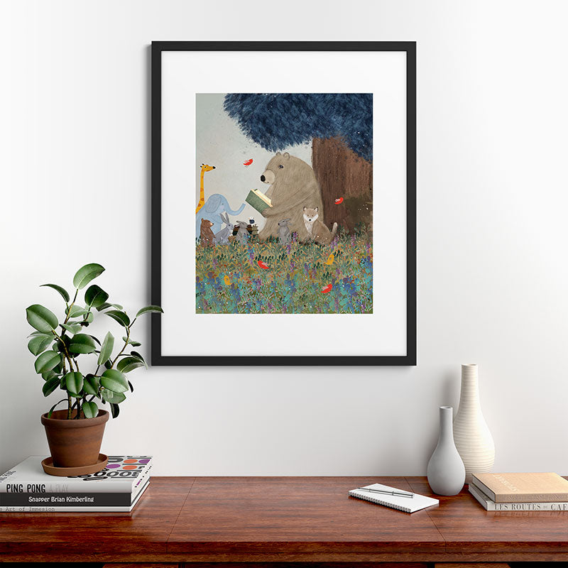 once upon a time Framed Art Print Gallery Image 48