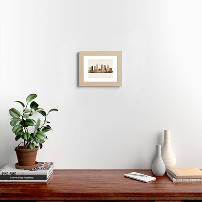 tampa skyline Framed Art Print Gallery Image 61
