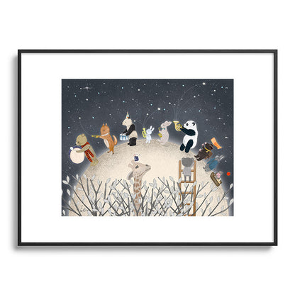 the moon song Framed Art Print Gallery Image 116