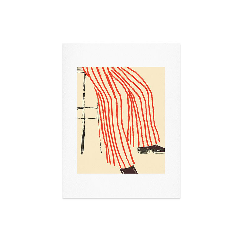 Stripe Pants Art Print Gallery Image 8