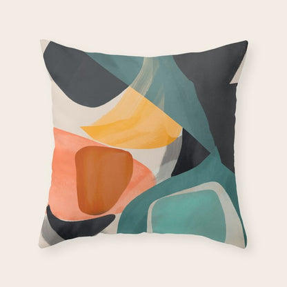 Modern Abstract Art 146 Throw Pillow Gallery Image 6