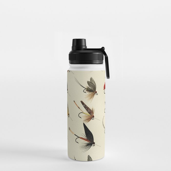 Trout Fly Fishing Water Bottle Gallery Image 2
