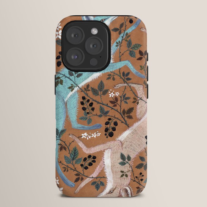 Blackberry Foxes iPhone Case Gallery Image 15