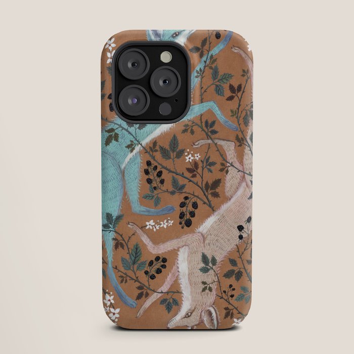Blackberry Foxes iPhone Case Gallery Image 19