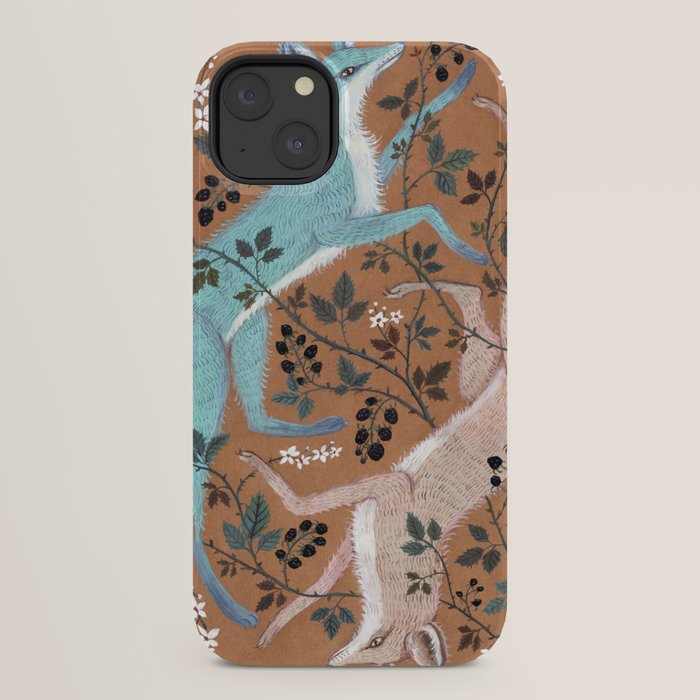Blackberry Foxes iPhone Case Gallery Image 22