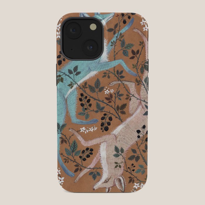 Blackberry Foxes iPhone Case Gallery Image 34
