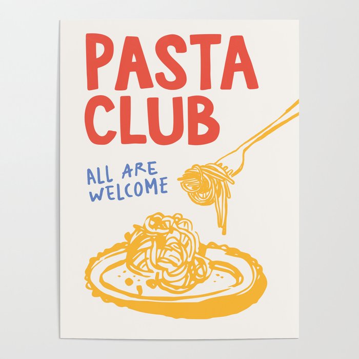 Pasta Club Poster Gallery Image 2